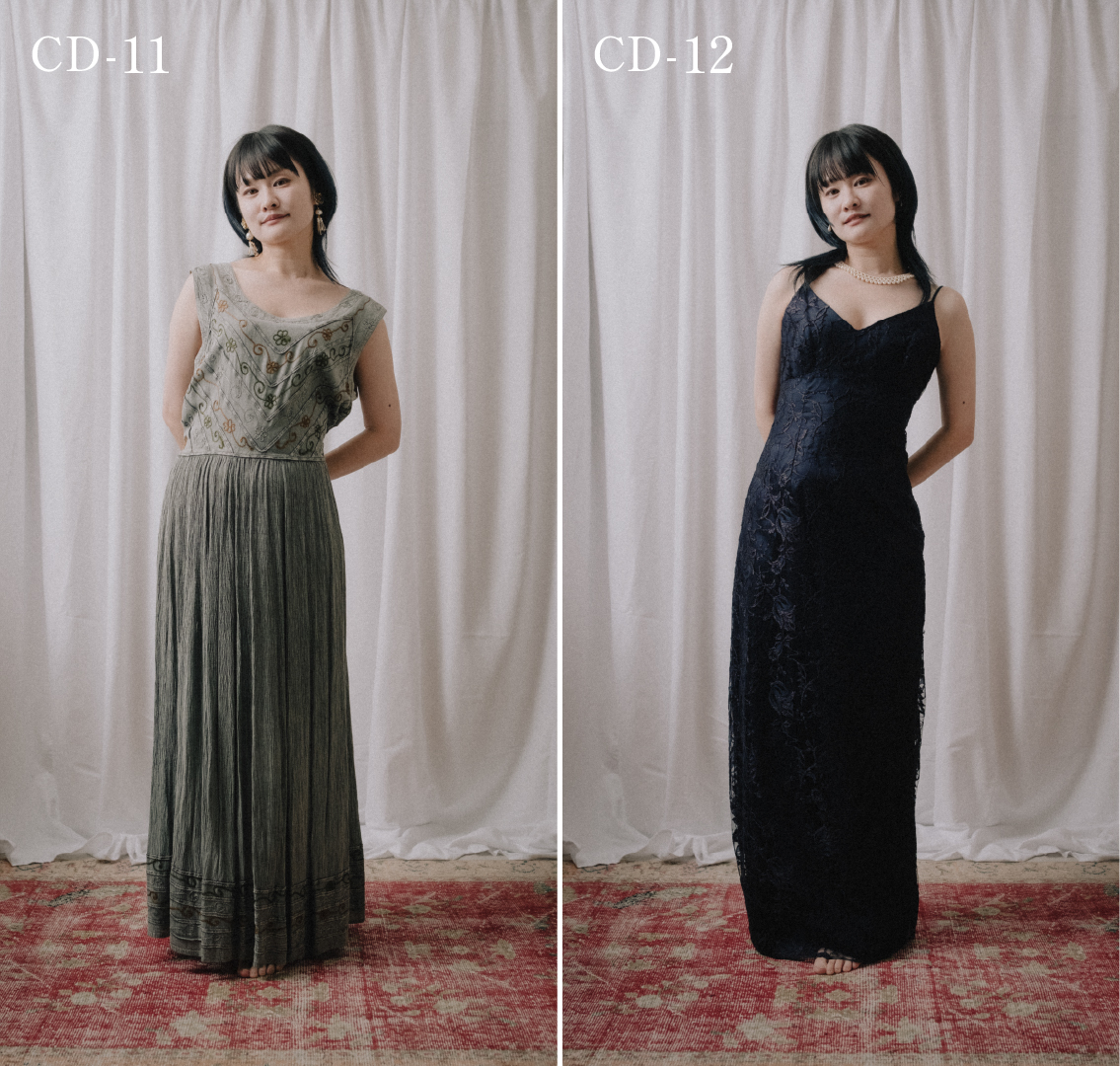 ヴィンテージカラードレス着用イメージ写真6