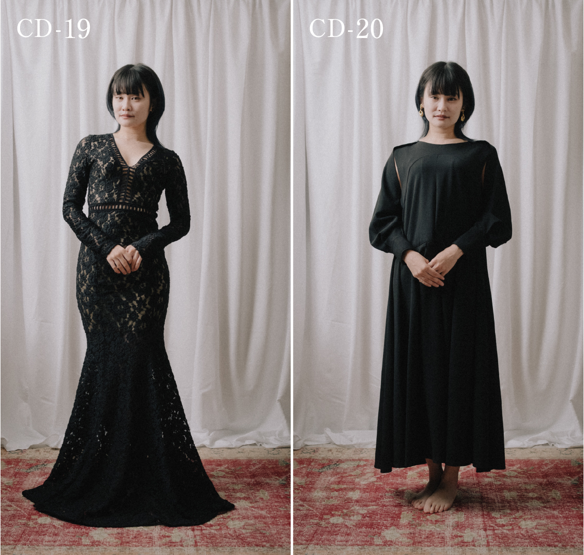 ヴィンテージカラードレス着用イメージ写真10