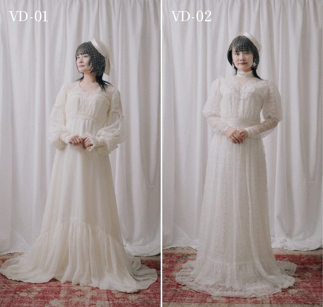 ヴィンテージドレス着用イメージ写真1