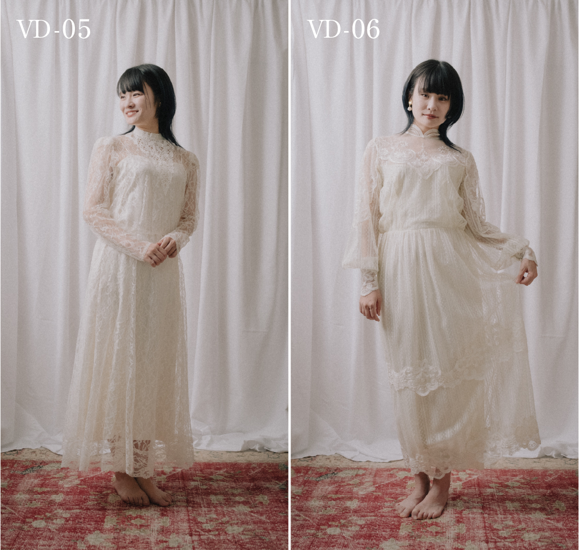 ヴィンテージドレス着用イメージ写真3
